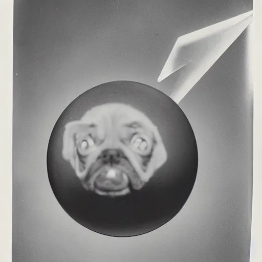 Prompt: dog sputnik, orbital photography, NASA collection