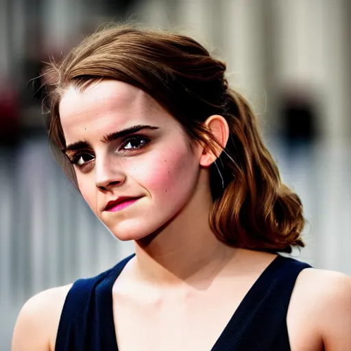 Image similar to Emma Watson, XF IQ4, f/1.4, ISO 200, 1/160s, 4K, RAW, unedited, symmetrical balance, in-frame