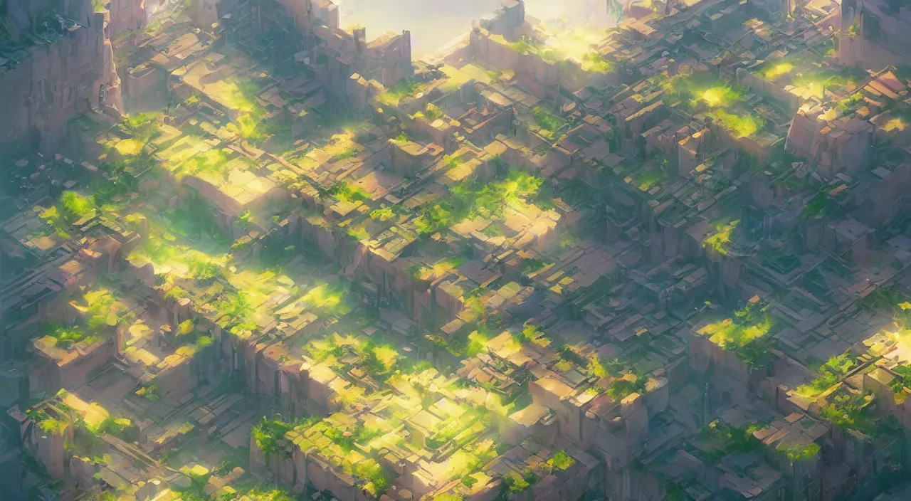 Image similar to flag colored wall fortress greeble illusion landscape wonderworld paradize, behance hd by jesper ejsing, by rhads, makoto shinkai and lois van baarle, ilya kuvshinov, rossdraws global illumination