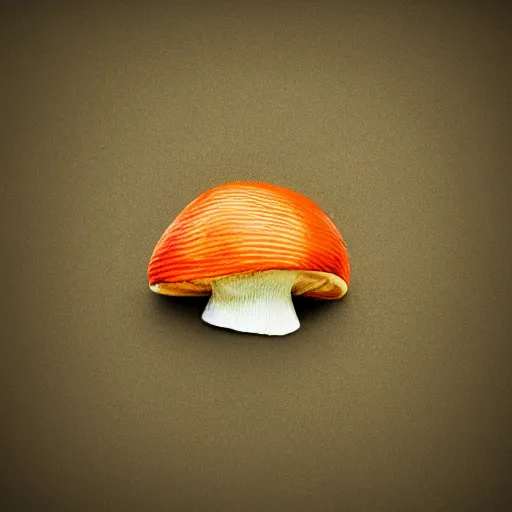 Image similar to a mushroom could merging into a peace sign, high textured, conceptual, illustration sharp, photography,