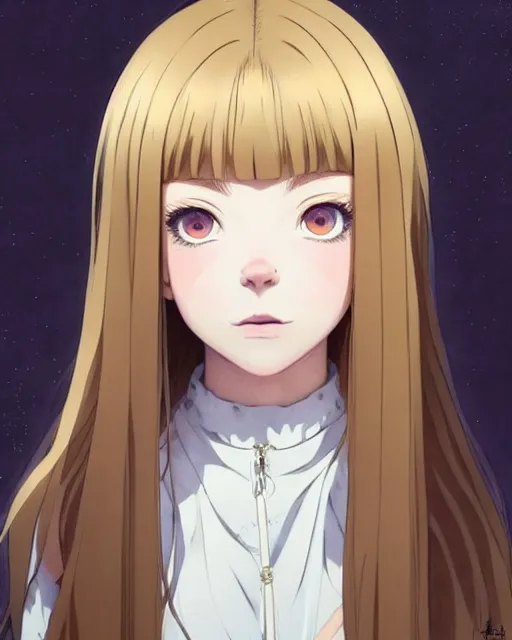 Prompt: portrait Anime as anya taylor-joy the witch girl cute-fine-face, brown-blond-hair pretty face, realistic shaded Perfect face, fine details. Anime. the witch realistic shaded lighting by Ilya Kuvshinov katsuhiro otomo ghost-in-the-shell, magali villeneuve, artgerm, rutkowski, WLOP Jeremy Lipkin and Giuseppe Dangelico Pino and Michael Garmash and Rob Rey