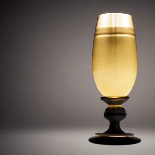 Image similar to studio photography of 1st century wine goblet, studio lighting, solid color background 8k