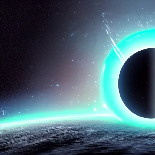 Image similar to a black hole dematerializing planet earth, high detail, octane render, Ray tracing, cinematic