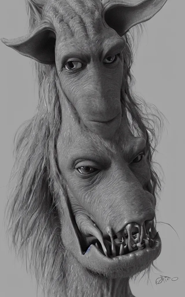 Prompt: “photorealistic portrait of Jar Jar Binks as a detective, in the style of Otto Preminger, trending on artstation, detailed, black and white”