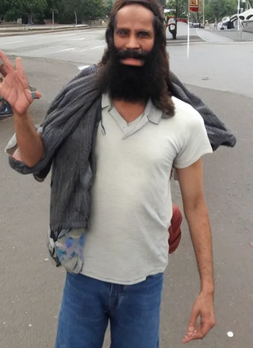 Image similar to some random guy i found on the street who kinda looks like a prophet mohammed, r / walmartcelebrities, impersonator