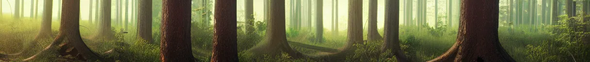 Image similar to a beautiful painting of a clearing in a forest, cinematic angle, movie concept, trending on artstation, octane render, 8 k, ultra high detail