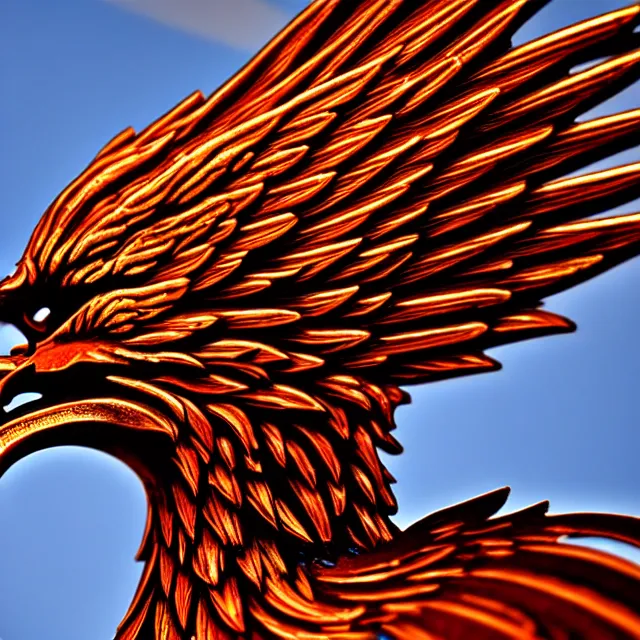 Prompt: phoenix warrior, highly detailed, 8 k, hdr, close up, smooth, sharp focus, high resolution, award - winning photo