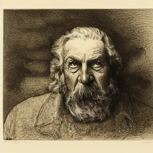 Image similar to Miloš Zeman, Gustave Dore lithography