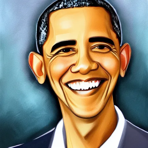 Image similar to fanart of pregnant barack obama, devianart