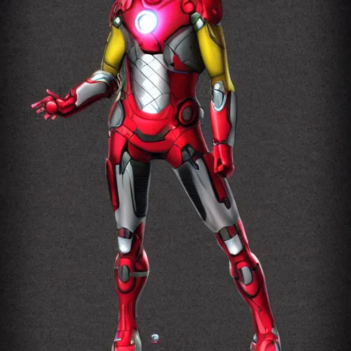 Prompt: female ironman