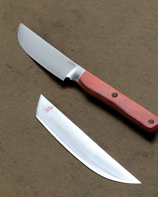 Prompt: A product photo of a knife, highly detailed