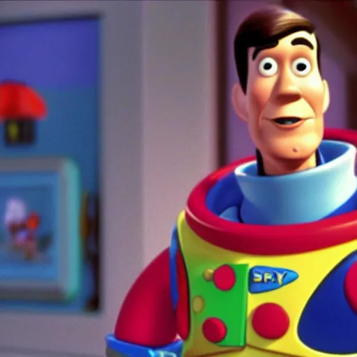 Prompt: mr spock in toy story , 1995