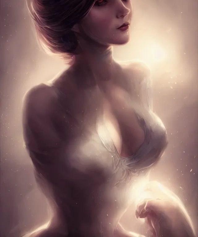 Prompt: magician by charlie bowater and artgerm, full body portrait, intricate, face, circus, elegant, beautiful, highly detailed, dramatic lighting, sharp focus, trending on artstation, artstationhd, artstationhq, unreal engine, 4 k, 8 k