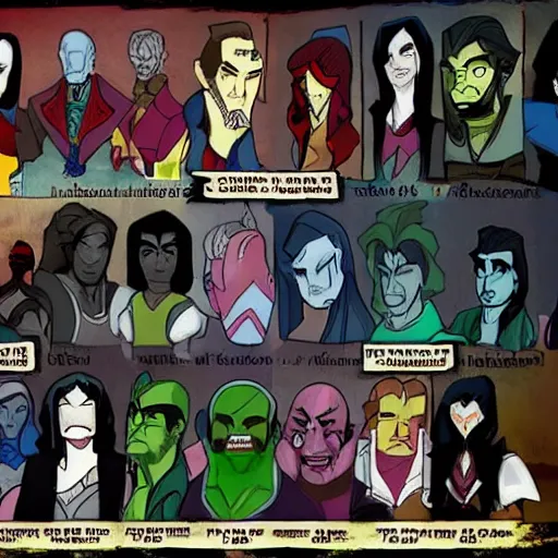 Image similar to legacy of kain in the style of calarts steven universe
