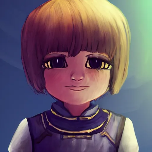 Image similar to Frisk from undertale in Skyrim,