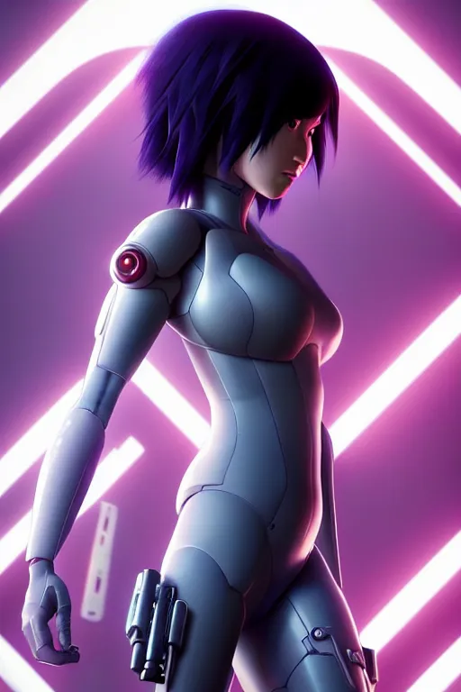 Image similar to weta disney pixar movie still portrait photo of motoko kusanagi ghost in the shell anime : : as cyborg woman by pixar : : by ilya kuvshinov, rossdraws, artgerm, maxim cover, octane render, anime, octane render, 3 d, volumetric lighting, anti aliasing, raytracing : :