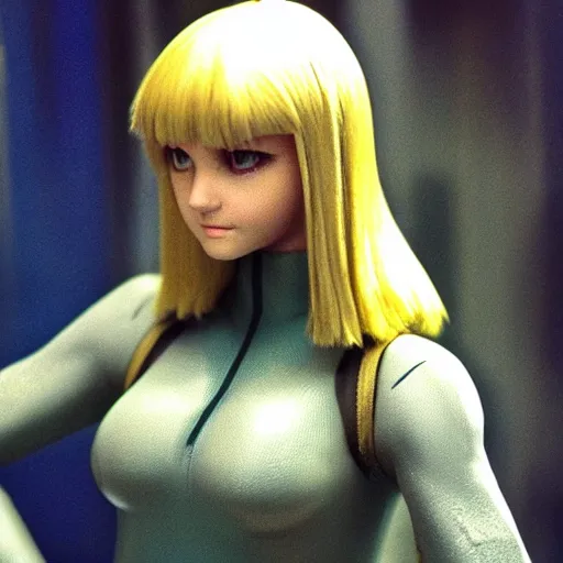 Prompt: zero suit samus in bladerunner, tight attire, realistic, hyper detail, very detailed, cinematic, ultra details, photorealistic, big bust, insanely detailed,