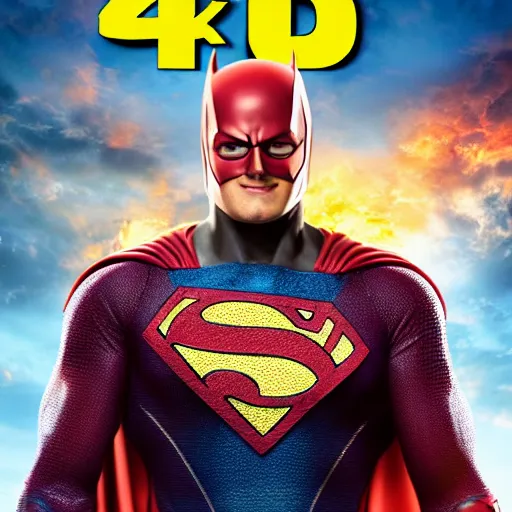 Image similar to an obnoxious superhero, 8 k, high definition, extremely detailed, photo - realistic