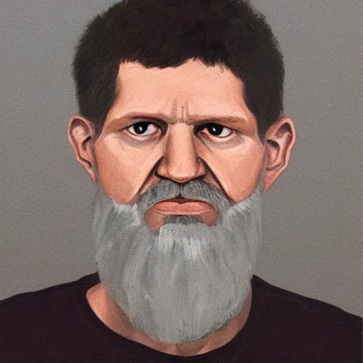 Prompt: highly detailed and intricate portrait of ted kaczynski