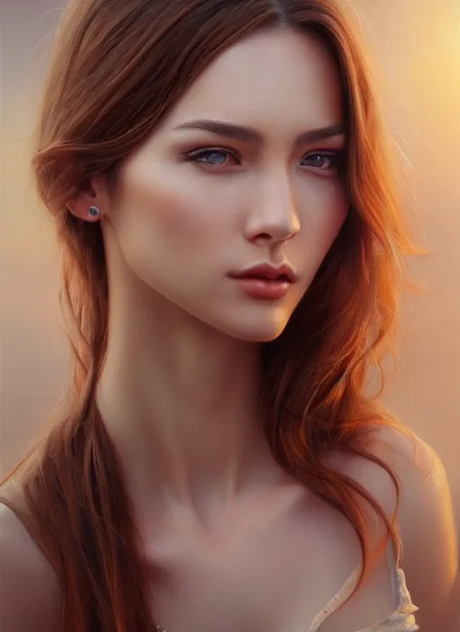 Image similar to photo of a gorgeous young woman in the style of stefan kostic, realistic, sharp focus, 8 k high definition, insanely detailed, intricate, elegant, art by stanley lau and artgerm