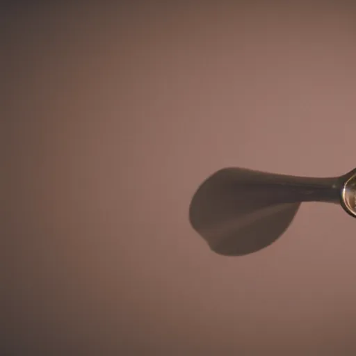 Prompt: photo of a coffee stain in the shape of a trumpet on a white t - shirt