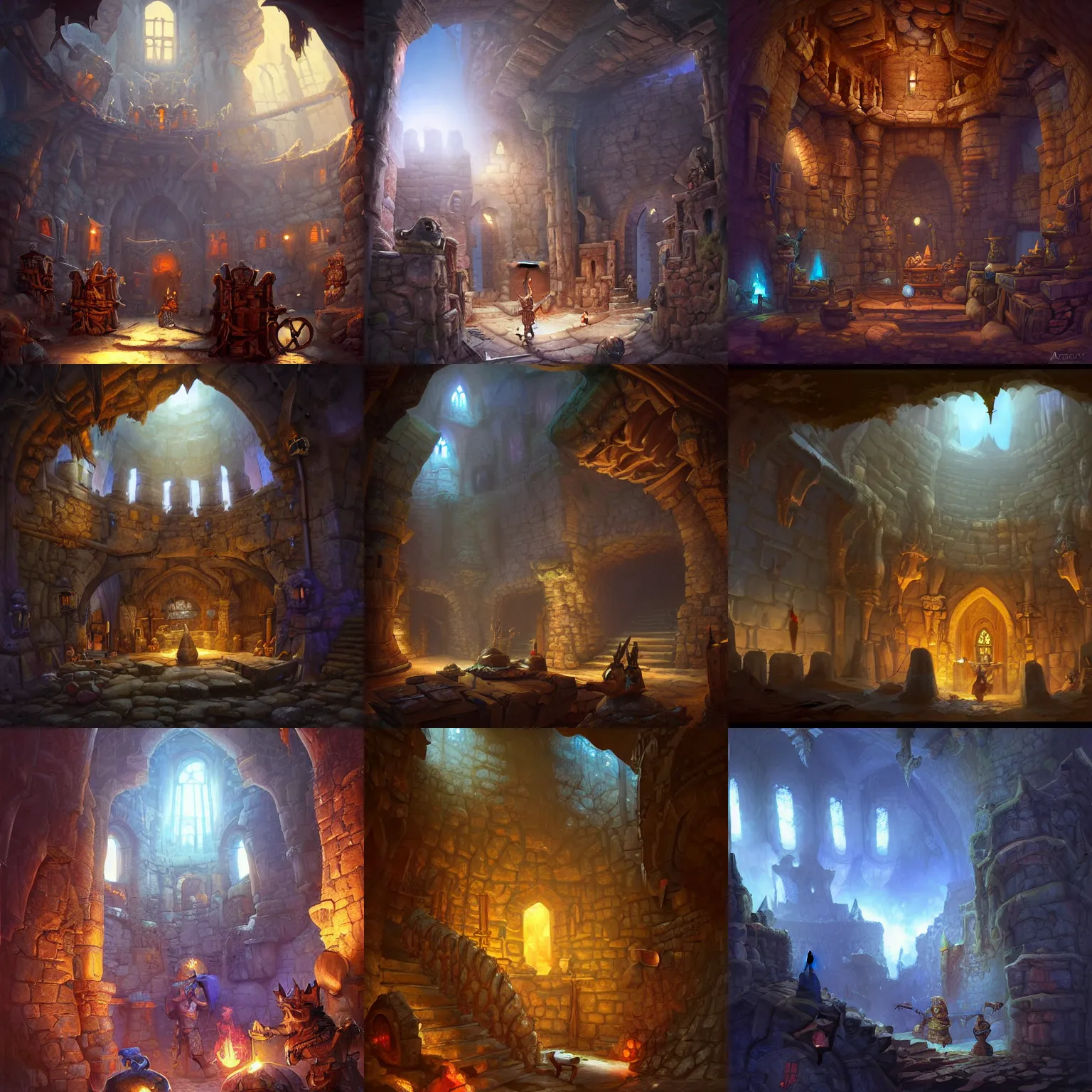 A Digital Painting Of A Medieval Fantasy Dungeon By Stable Diffusion   696b3f8285f4a7a8f5dec487ce62beec6d38f153 2000x2000.webp