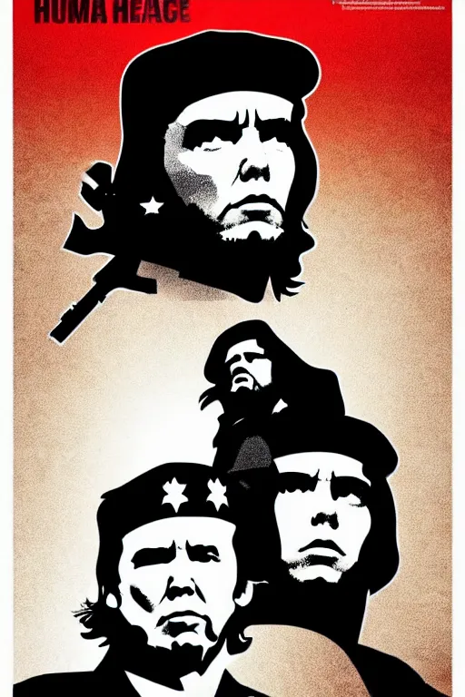 Che Guevara design - Jim Fitzpatrick art fans zone