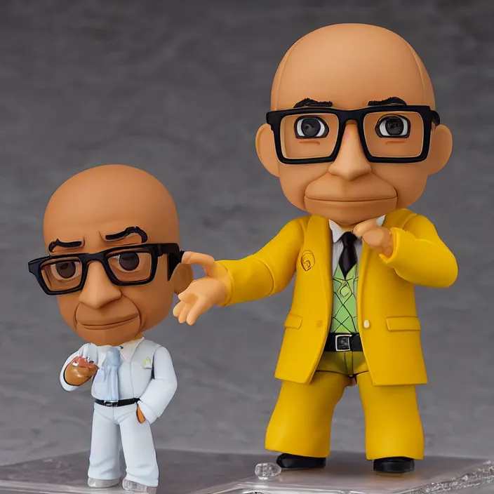 Prompt: Gus Fring, An anime Nendoroid of Gus Fring, figurine, detailed product photo