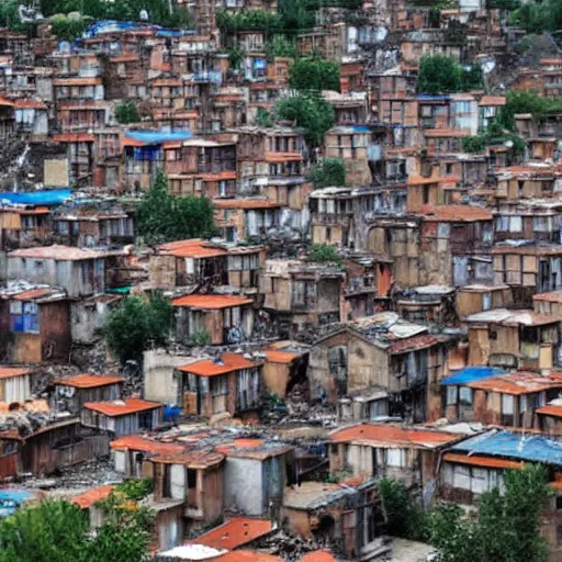 Image similar to slums in Europe