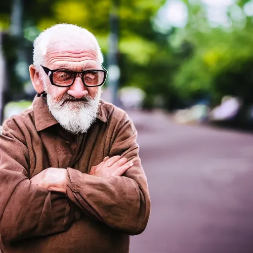 Prompt: first picture of juice world as an old man ( eos 5 ds r, iso 1 0 0, f / 8, 1 / 1 2 5, 8 4 mm, postprocessed, bokeh )