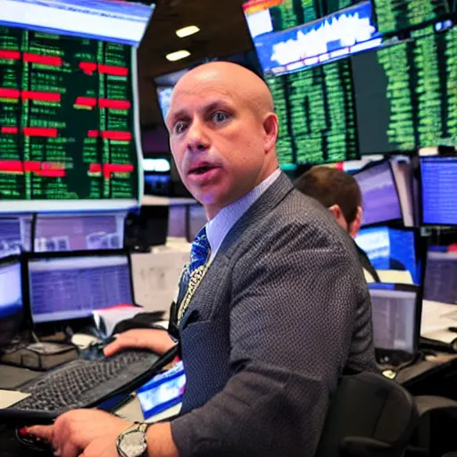 Image similar to a daytrader being stop hunted