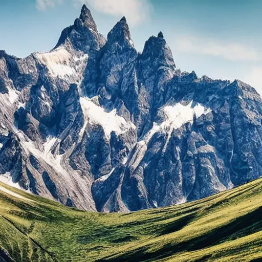 Prompt: a photo of romanian mountains, highly detailed