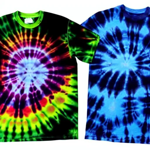 Prompt: tie dye shirt designs