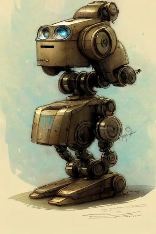 Image similar to (((((2050s robot . muted colors.))))) by Jean-Baptiste Monge !!!!!!!!!!!!!!!!!!!!!!!!!!!