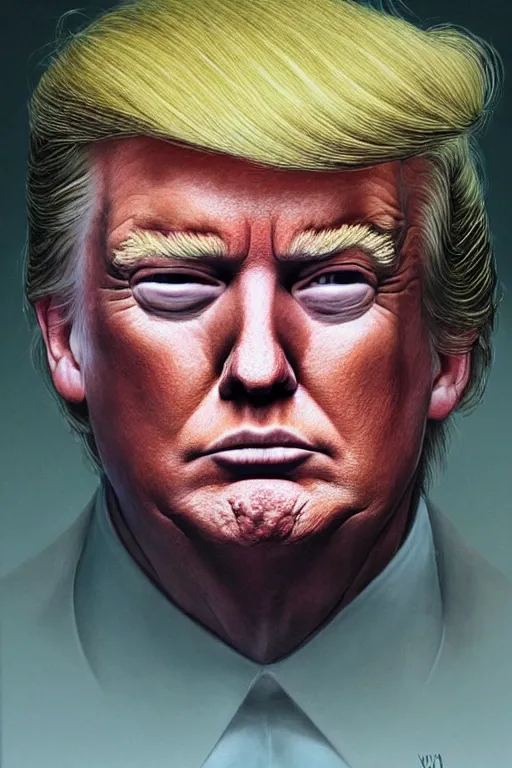 portrait of donald trump by wayne barlowe | Stable Diffusion | OpenArt