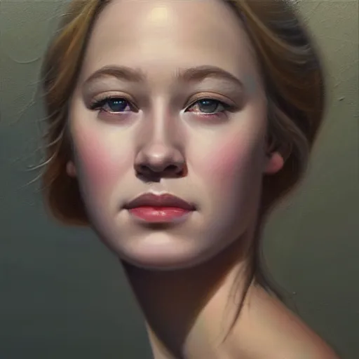 Prompt: photorealistic portrait of a beautiful young Cybil Shepherd, detailed, centered, digital painting, artstation, concept art, by donato giancola, Sean Yoro, Greg Rutkowski, trending on Artstation, Joseph Christian Leyendecker, WLOP, Boris Vallejo, dark, moody, foggy