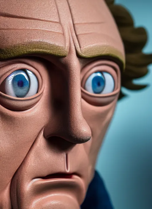 Image similar to morty from rick and morty closeup photograph dslr photorealistic, studio lighting, ektachrome, detailed, intricate, face detail