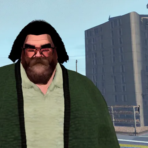 Image similar to ps 1 hagrid gta 3 npc