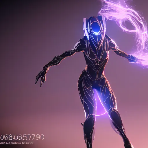 Prompt: photograph of female Wisp warframe, 8k resolution, high detail, ULTRA REALISTIC VFX, reflections