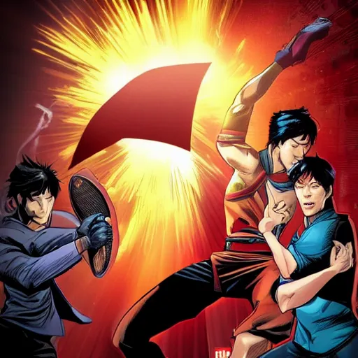 Image similar to shang - chi