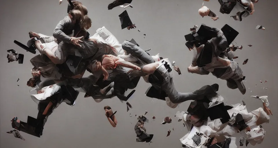 Image similar to the two complementary forces that make up all aspects and phenomena of life, by Jeremy Geddes