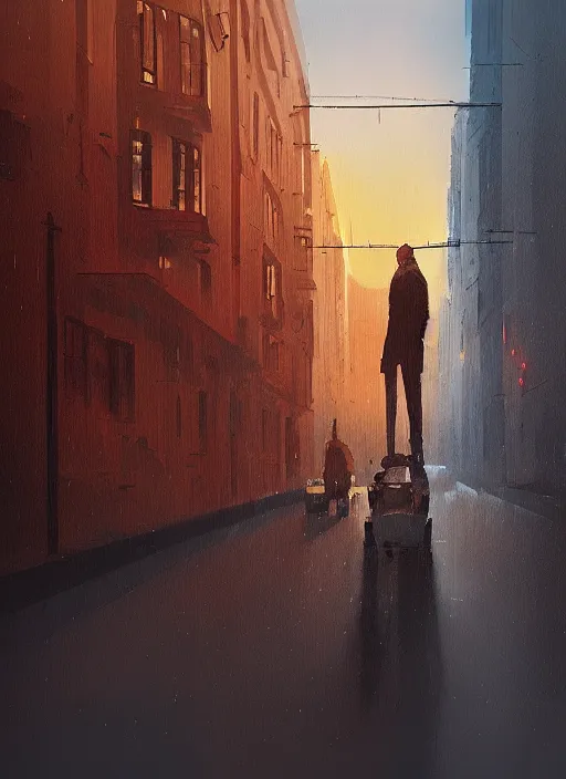 Image similar to alex andreev by alena aenami