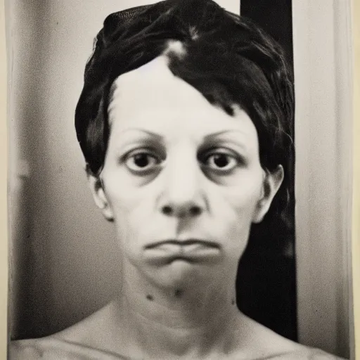 Prompt: artwork by Diane Arbus