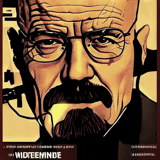 Prompt: Breaking Bad, “One Minute,” Season 3, Episode 7 as vertigo comic,