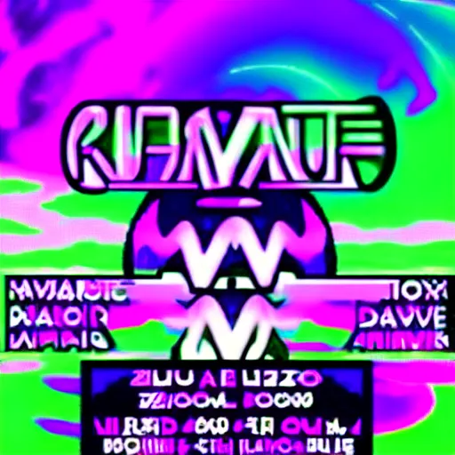 Prompt: vapourwave rave