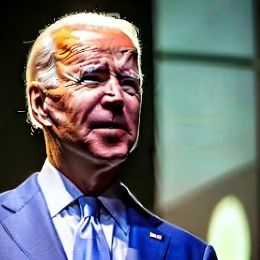 Image similar to Joe Biden in Minecraft