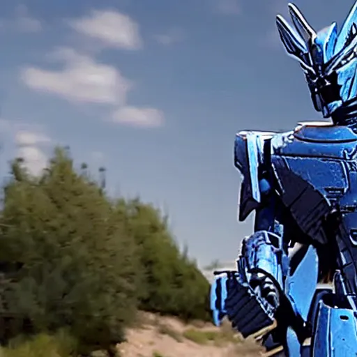 Prompt: cinematic film still of joe biden as a transformer in the latest transformers movie