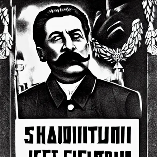 Image similar to stalin in godfather style