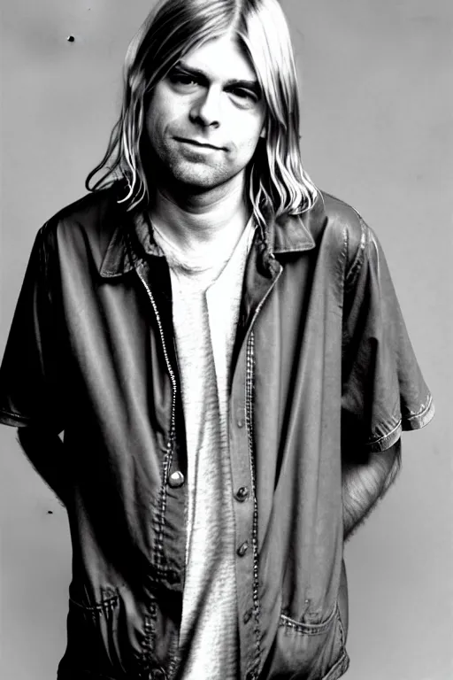 Image similar to kurt cobain as a 6 0 year old man