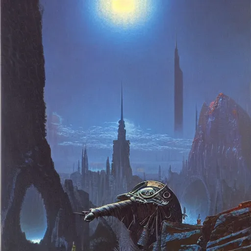 Prompt: ordinary evil man by bruce pennington and jeff easley, 8 k resolution